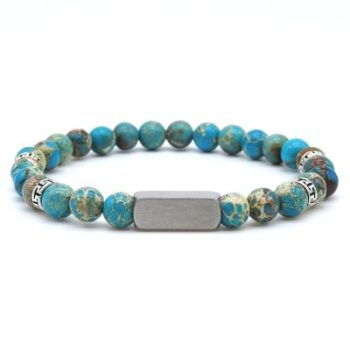 Graveer Armband-Blue Multi