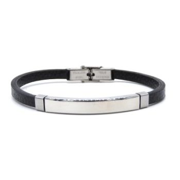 Graveer Armband-Black Small