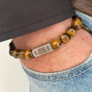 Hugo Valcker - Tiger Eye - small Zilver - sfeer