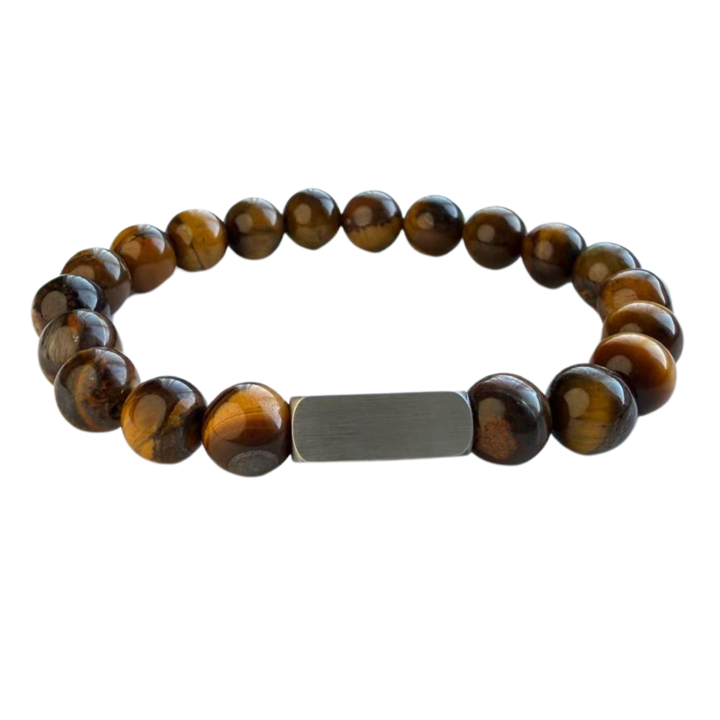 Graveer Armband Yellow Tiger Eye - Afbeelding 2