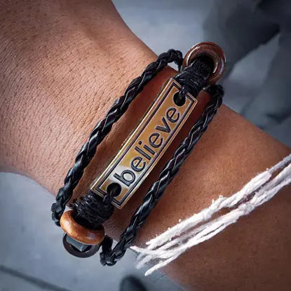 herenarmband gravure